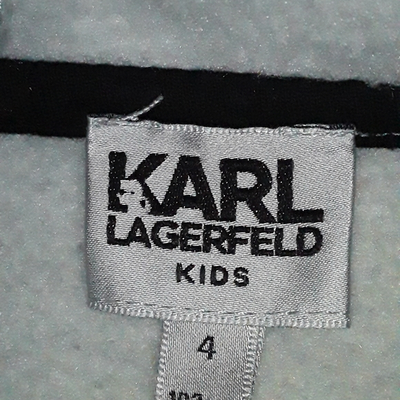 4t boys Karl laderfeld hooded sweatshirt - Picture 2 of 4